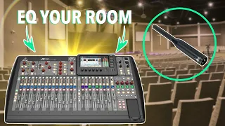 How to EQ Your Room with the Behringer X32 (or Midas M32)