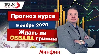 Прогноз курса доллара на ноябрь 2020.  Ждать ли обвала гривны