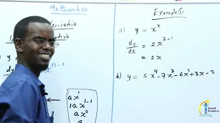Lesson 3: Introduction to Calculus (First derivative).