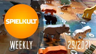 Weekly 29/2021 // Brettspiel-Reviews, Spieletreff, Preview