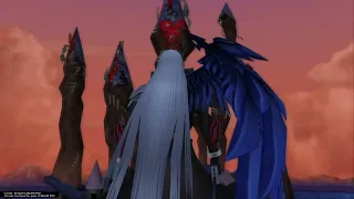 SEPHIROTH GLITCH IN KH2FM (LVL 1 NO DAMAGE)