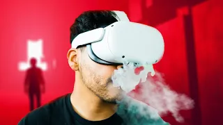Playing VR Horror Games While High