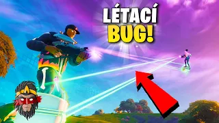 NAŠLI JSME LÉTACÍ BUG VE FORTNITE! w/ Jirka Král