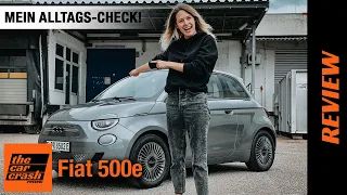 Fiat 500 e Icon (2021) Mein Alltags-Check! ✔️ Fahrbericht | Review | Test | Reichweite | Laden