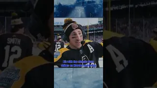 Biz’s chirps never miss #biznasty #winterclassic #spittinchiclets #bradmarchand #bruins #boston