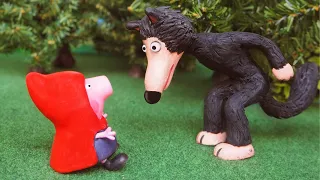Little Red Riding Hood and the Big Bad Wolf with Peppa Pig's toys 💖 Storytime and Songs