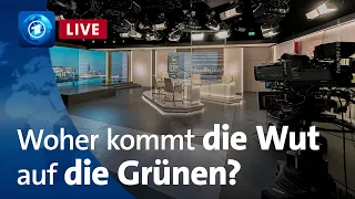 ARD-Presseclub: Woher kommt die Wut auf die Grünen?