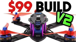 Build a PRO FPV Racing Drone for ONLY $99 Full guide - 2018 UAVFUTURES $99 Build