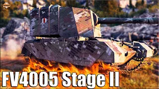 FV4005 тактика КУСТОДРОТ 11к урона 😍 World of Tanks рекорд по урону