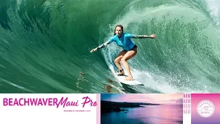 Lakey Peterson vs. Alana Blanchard - Round Two, Heat 3 - Beachwaver Maui Pro 2018
