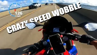 Craziest Speed Wobble EVER! @Dino