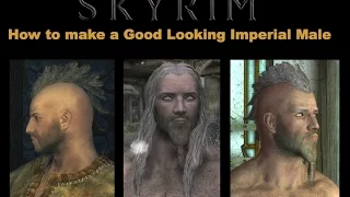 Skyrim Special Edition - How To Make a Good Looking Character - Male (No Mods) (Turn on Subtitles!)