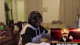 MARIO SAID ON GOD 😂🤕 SML Movie: Black Yoshi's Koolaid Problem! [REACTION]