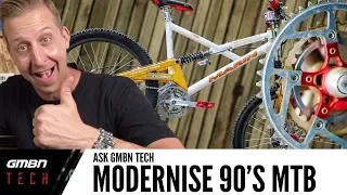 Can I Modernise A 90's MTB? | Ask GMBN Tech