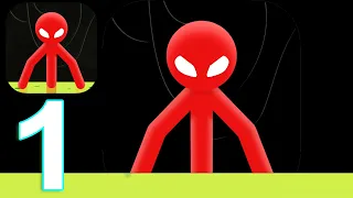 Stickman Project: Stick Fight Gameplay Walkthrough Part 1 (IOS/Android)