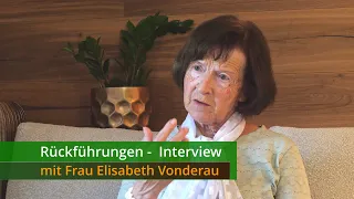 Past Live Regressions - an interview with Ms. Elisabeth Vonderau