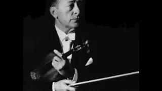 Heifetz plays Tzigane by Ravel