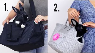 DIY SMALL PET CARRIERS!