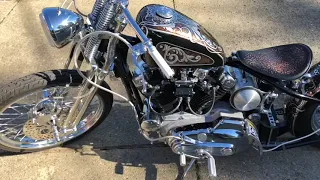 ‘77 Harley Davidson Ironhead Bobber