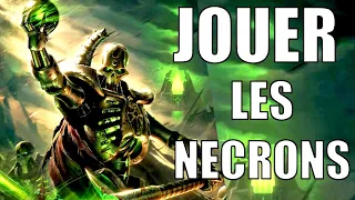 DEBUTER LES NECRONS POUR WARHAMMER 40000 ! SPECIAL DEBUTANT PAS TROP TROP CHER