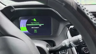 Chevy bolt EUV charging speed when using level 3 fast charger.