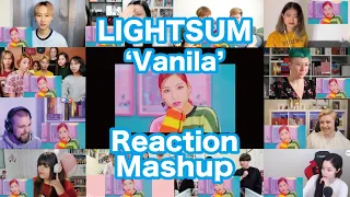 LIGHTSUM(라잇썸) - 'Vanilla' Official Music Video Reaction Mashup