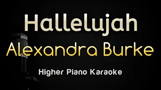 Hallelujah - Alexandra Burke (Acoustic Piano Karaoke Songs With Lyrics - Higher Key)