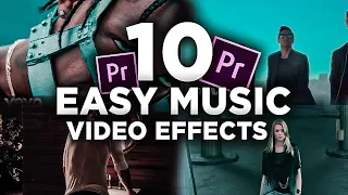 10 EASY Music Video Effects in Premiere Pro | Flicker Transitions