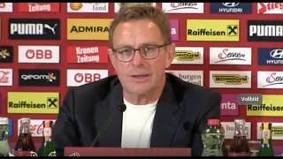 Ralf Rangnick (ÖFB-Teamchef) - die Pressekonferenz nach dem EURO 2024-Quali-Sieg gegen Schweden