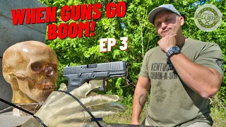 Glock 19 EXPLOSION !!! (When Guns Go Boom - EP 3)