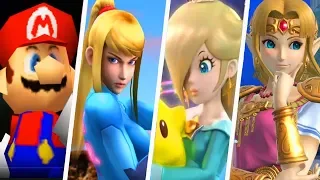 Evolution of Super Smash Bros. Intros (1999 - 2018) - All Intro Animations