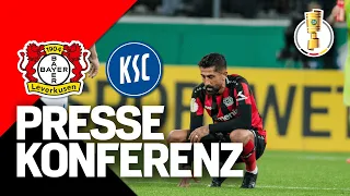 1:2 – Werkself scheidet aus Pokal aus | PK nach Bayer 04 Leverkusen 🆚 Karlsruher SC | DFB-Pokal