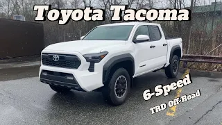 2024 Toyota Tacoma (6-Speed Manual) POV Review // Classic Drive Meets Modern Tech.