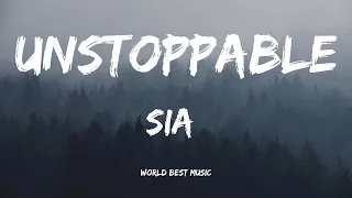 Sia - Unstoppable (Lyric Video)