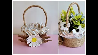 IDEI CREATIVE, cosulet cu SFOARA - CREATIVE IDEAS, string basket