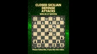 Closed Sicilian Defense | Attacks | Chess Openings | Chess Tricks | Chess Game | Learn Chess