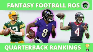 REST OF SEASON QUARTERBACK RANKINGS - WEEK 13 FANTASY FOOTBALL