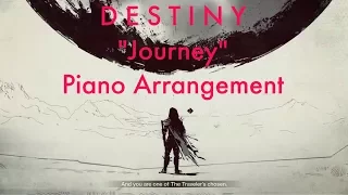 "Journey" Destiny 2 Piano Arrangement