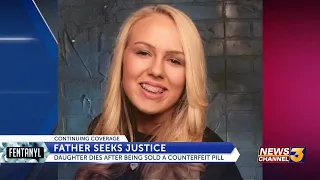 His daughter died from a counterfeit pill laced with fentanyl, father responds to dealer’s ...