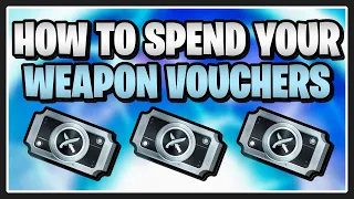 *UPDATED GUIDE* on How to Spend Your WEAPON VOUCHERS in Fortnite Save the World!