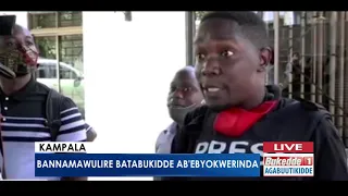 Agabuutikidde: Bannamawulire batabukidde ab'ebyokwerinda.