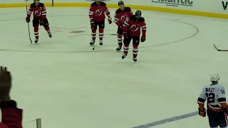 New Jersey Devils goal #1 (2022 New Jersey Devils goal horn live)