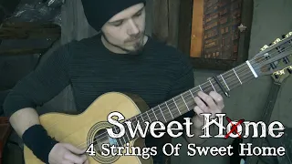 Sweet Home - 4 Strings Of Sweet Home Home (Yongzoo) | Full Guitar Cover (Tabs - All Guitars)