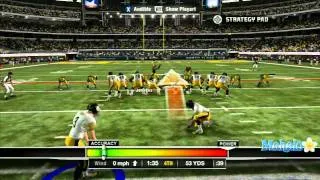 Super Bowl XLV Madden 11 Steelers vs Packers - Fourth Quarter