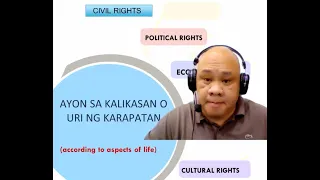 #HumanRights101 Civil, Political, Economic, Social and Cultural Rights Explained by Melchor Cayabyab