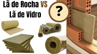 Lã de Rocha VS Lã de Vidro - Onde usar Lã de Rocha - Onde usar Lã de Vidro - Como usar Lã de Rocha ?