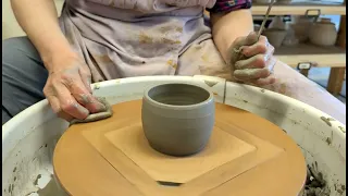 Watch Me Make a Wind Chime - Part 1 - Throwing Three Components on the Potters Wheel