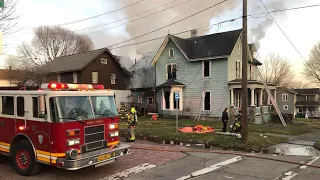 Flames Ravage Jamestown Home