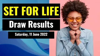 Set for Life Lotto draw results from Saturday, 11 June 2022
