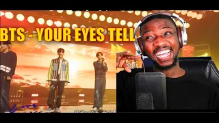 BTS - Your Eyes Tell Live | SINGER REACTION & ANALYSIS
